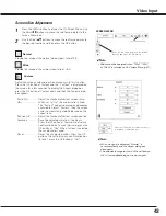 Предварительный просмотр 43 страницы Canon 2473B002 - LV 7585 XGA LCD Projector User Manual