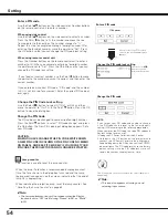 Предварительный просмотр 54 страницы Canon 2473B002 - LV 7585 XGA LCD Projector User Manual