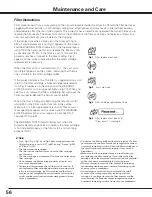 Preview for 56 page of Canon 2473B002 - LV 7585 XGA LCD Projector User Manual