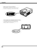 Preview for 76 page of Canon 2473B002 - LV 7585 XGA LCD Projector User Manual