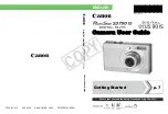 Preview for 1 page of Canon 2554B001 User Manual