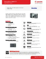 Canon 2667b001 Technical Specifications preview