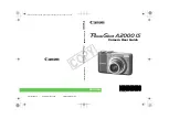 Предварительный просмотр 1 страницы Canon 2667b001 User Manual