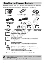 Предварительный просмотр 2 страницы Canon 2669B001 User Manual