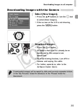 Предварительный просмотр 35 страницы Canon 2669B001 User Manual