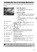 Предварительный просмотр 73 страницы Canon 2669B001 User Manual