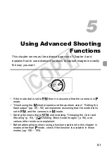 Предварительный просмотр 81 страницы Canon 2669B001 User Manual