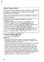 Предварительный просмотр 170 страницы Canon 2669B001 User Manual