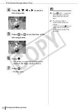 Предварительный просмотр 34 страницы Canon 2675B001 - SELPHY ES3 Photo Printer User Manual