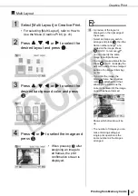 Предварительный просмотр 47 страницы Canon 2675B001 - SELPHY ES3 Photo Printer User Manual