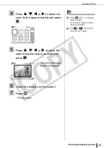 Предварительный просмотр 49 страницы Canon 2675B001 - SELPHY ES3 Photo Printer User Manual