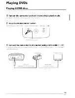 Preview for 13 page of Canon 2683B002 - DW 100 - DVD-RW Drive User Manual