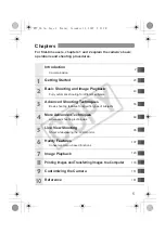 Preview for 5 page of Canon 2756B001 - EOS Rebel XSi Digital Camera SLR Instruction Manual