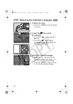 Preview for 30 page of Canon 2756B001 - EOS Rebel XSi Digital Camera SLR Instruction Manual