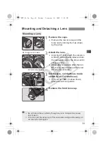 Preview for 33 page of Canon 2756B001 - EOS Rebel XSi Digital Camera SLR Instruction Manual