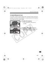 Preview for 165 page of Canon 2756B001 - EOS Rebel XSi Digital Camera SLR Instruction Manual