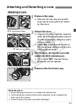 Предварительный просмотр 31 страницы Canon 28 135 - EOS 50D 15.1MP Digital SLR Camera Instruction Manual