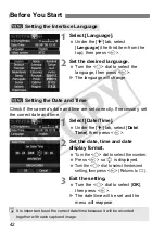 Предварительный просмотр 42 страницы Canon 28 135 - EOS 50D 15.1MP Digital SLR Camera Instruction Manual