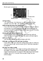 Предварительный просмотр 58 страницы Canon 28 135 - EOS 50D 15.1MP Digital SLR Camera Instruction Manual