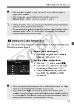 Предварительный просмотр 73 страницы Canon 28 135 - EOS 50D 15.1MP Digital SLR Camera Instruction Manual