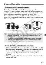 Предварительный просмотр 113 страницы Canon 28 135 - EOS 50D 15.1MP Digital SLR Camera Instruction Manual