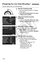 Предварительный просмотр 116 страницы Canon 28 135 - EOS 50D 15.1MP Digital SLR Camera Instruction Manual