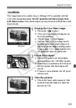 Предварительный просмотр 123 страницы Canon 28 135 - EOS 50D 15.1MP Digital SLR Camera Instruction Manual