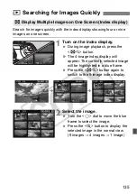 Предварительный просмотр 135 страницы Canon 28 135 - EOS 50D 15.1MP Digital SLR Camera Instruction Manual