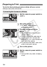 Предварительный просмотр 154 страницы Canon 28 135 - EOS 50D 15.1MP Digital SLR Camera Instruction Manual