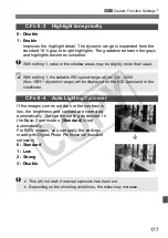 Предварительный просмотр 177 страницы Canon 28 135 - EOS 50D 15.1MP Digital SLR Camera Instruction Manual