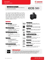 Preview for 1 page of Canon 2807B005 Specifications