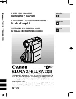 Canon 2MC - Elura 2MC MiniDV Digital Camcorder Instruction Manual предпросмотр