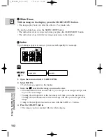 Preview for 102 page of Canon 2MC - Elura 2MC MiniDV Digital Camcorder Instruction Manual