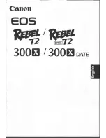 Preview for 3 page of Canon 300X Instruction Manual