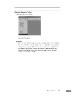 Preview for 33 page of Canon 3060 - DR - Document Scanner Startup Manual