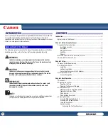 Preview for 3 page of Canon 3093B002 User Manual