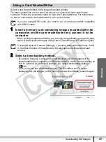 Предварительный просмотр 37 страницы Canon 3421B001 - FS200 32GB Flash Memory Camcorder Instruction Manual