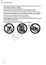 Предварительный просмотр 10 страницы Canon 3444B001 User Manual