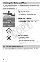 Предварительный просмотр 16 страницы Canon 3444B001 User Manual