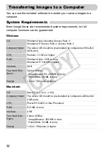 Предварительный просмотр 32 страницы Canon 3444B001 User Manual