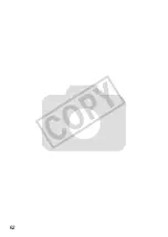 Предварительный просмотр 62 страницы Canon 3444B001 User Manual