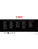 Предварительный просмотр 8 страницы Canon 3473B001 Brochure