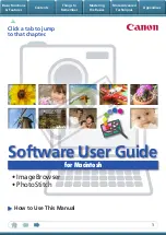 Preview for 1 page of Canon 3508B001 - PowerShot D10 Digital Camera Software User'S Manual