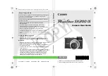 Предварительный просмотр 1 страницы Canon 3509B001 User Manual