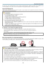 Preview for 5 page of Canon 3518B002 - LV 8300 WXGA LCD Projector User Manual