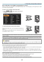 Предварительный просмотр 34 страницы Canon 3518B002 - LV 8300 WXGA LCD Projector User Manual