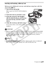 Предварительный просмотр 41 страницы Canon 3568B001 - VIXIA HF S10 Camcorder Instruction Manual