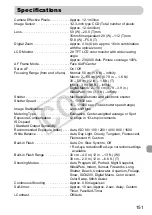 Предварительный просмотр 151 страницы Canon 3576B001 User Manual