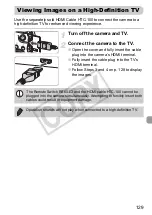 Предварительный просмотр 129 страницы Canon 3632B001 - PowerShot G11 Digital Camera User Manual