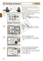 Предварительный просмотр 44 страницы Canon 3647B001 - SELPHY ES40 Photo Printer User Manual